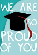 Were So Proud of You - Graduation Card